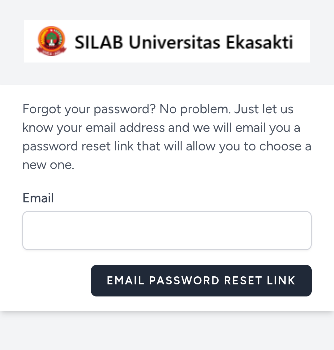 Jika Lupa Password